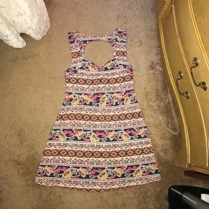 Tribal pattern dress